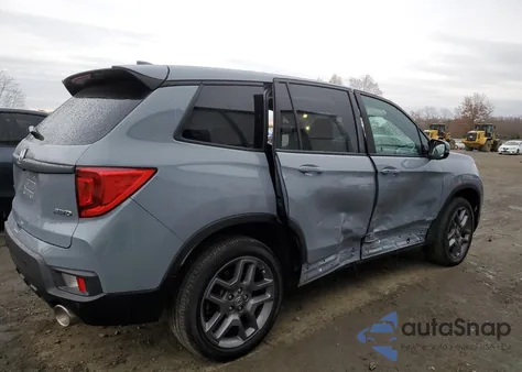 2022 Honda Passport Exl из США, поврежденный, VIN 5FNYF8H53NB009929